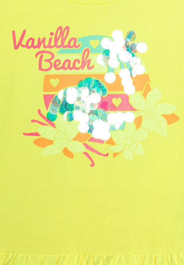 DRESS - Jersey dress - lemon3