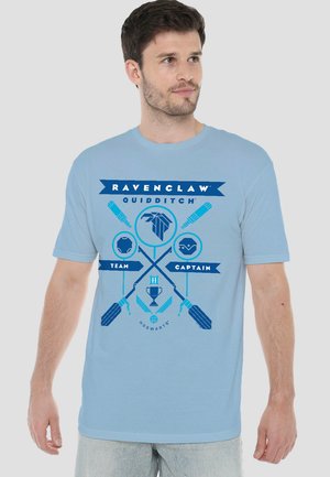 Cotton Soul, HARRY POTTER RAVENCLAW QUIDDITCH TEAM CAPTAIN - T-Shirt print - light blue