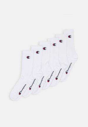 CREW SOCKS 6 PACK UNISEX - Sportssokker - white