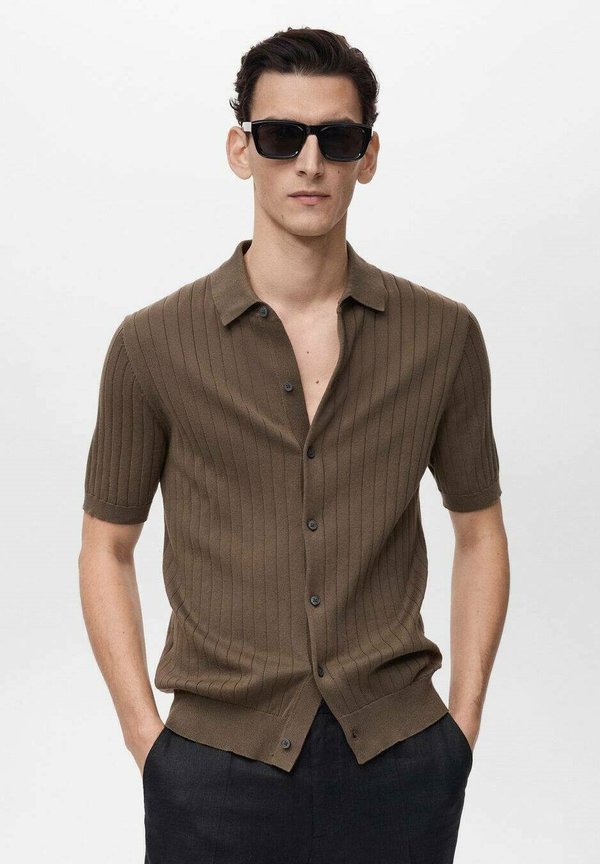 RIBBI - Hemd - marron