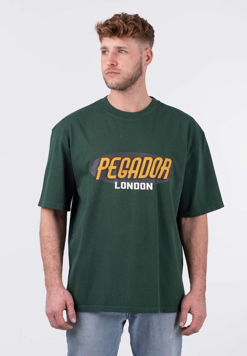 Pegador T-shirt print donkergroen Pegador T-shirt print donkergroen