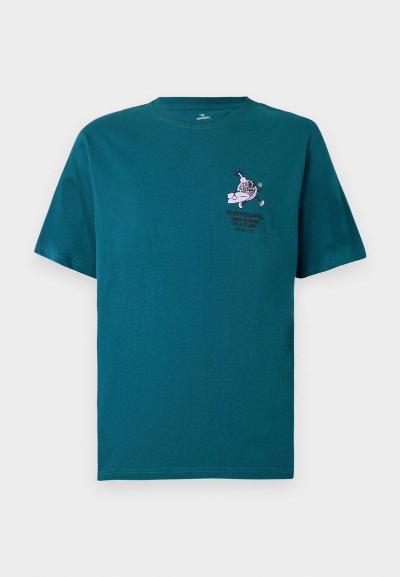 Rip Curl T-shirt print groen Rip Curl T-shirt print groen