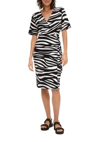 s.Oliver Jerseykleid - schwarz