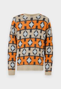 SPACE AGE CREWNECK UNISEX - Strikkegenser - sunset