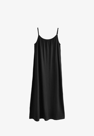 Next, REGULAR FIT- TRAPEZE SHAPE RUCHED - Džersejové šaty - black