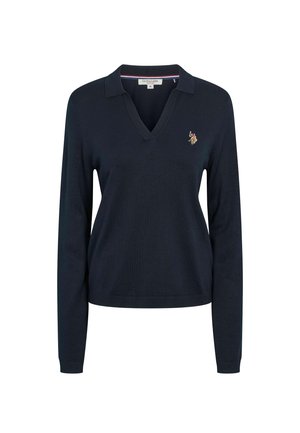 U.S. Polo Assn., UWLILWAN POLO LONG SLEEVE - Pikeepaita - dark sapphire