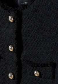 Mango Chaqueta fina - black