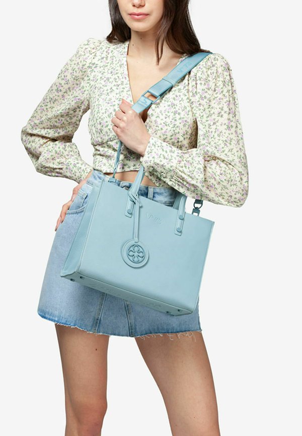 SHOPPING ELARA - Umhängetasche - azzurro