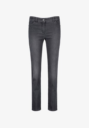 Slim fit jeans - grey denim