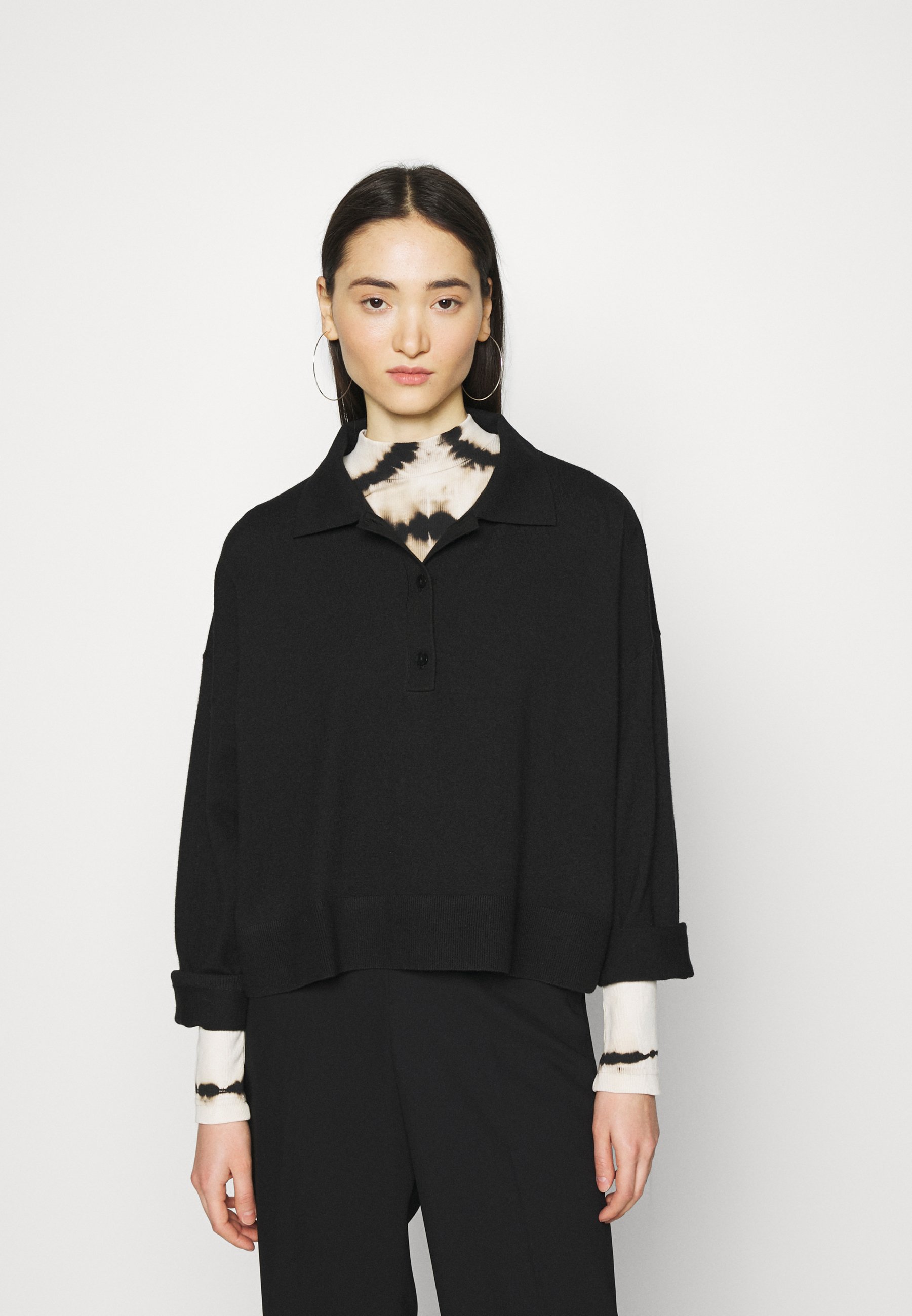 Weekday MONIQUE - Trui - black/zwart 
