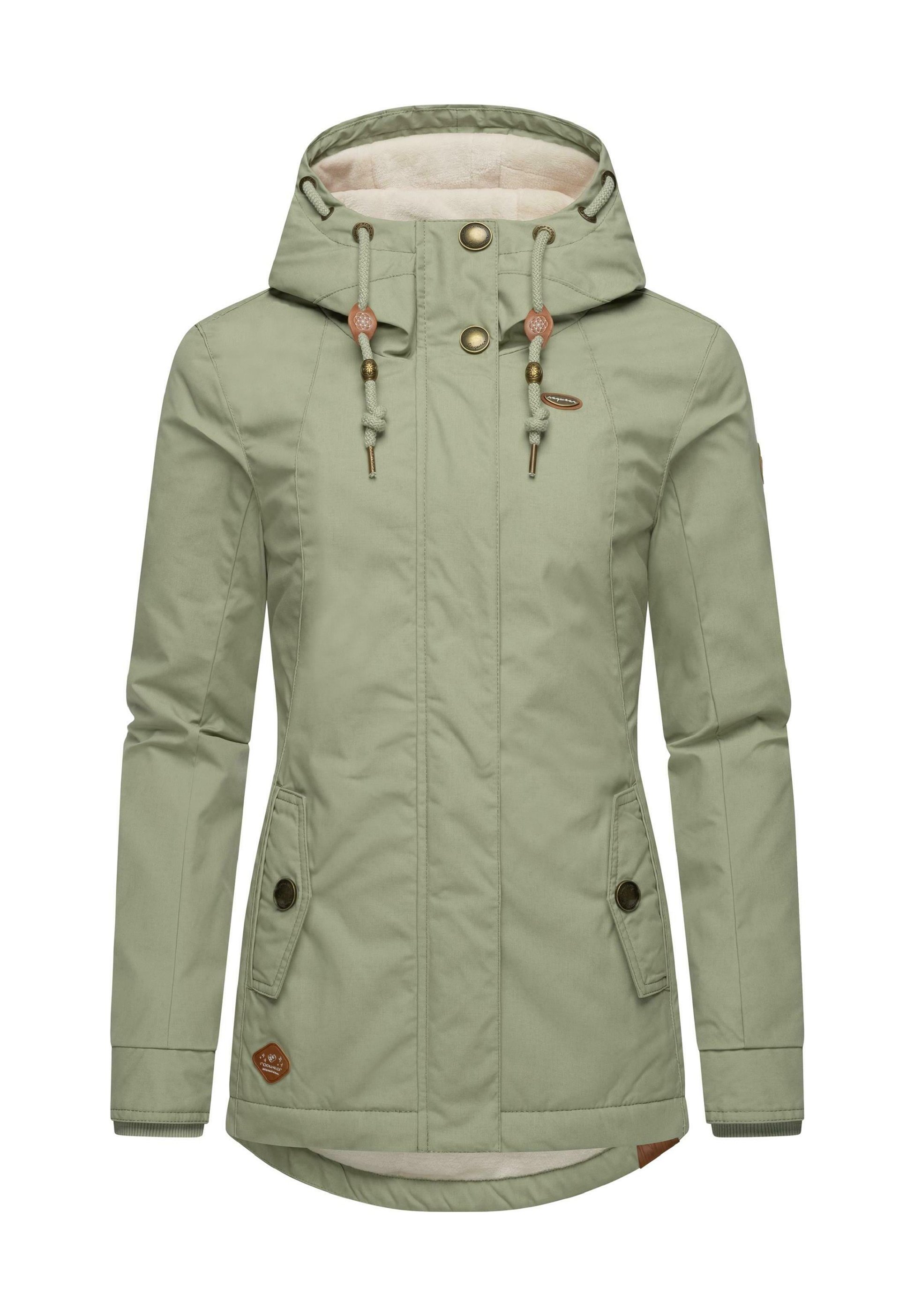 Ragwear MONADE Veste d'hiver dusty olive/vert métallisé