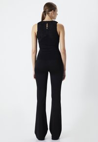 Ipekyol IPEKYOL KNITWEAR SLIM FIT LACE MIX czarny