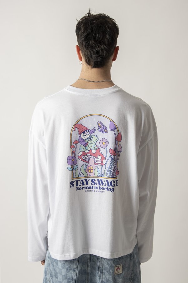 STAY SAVAGE UNISEX - Long sleeved top