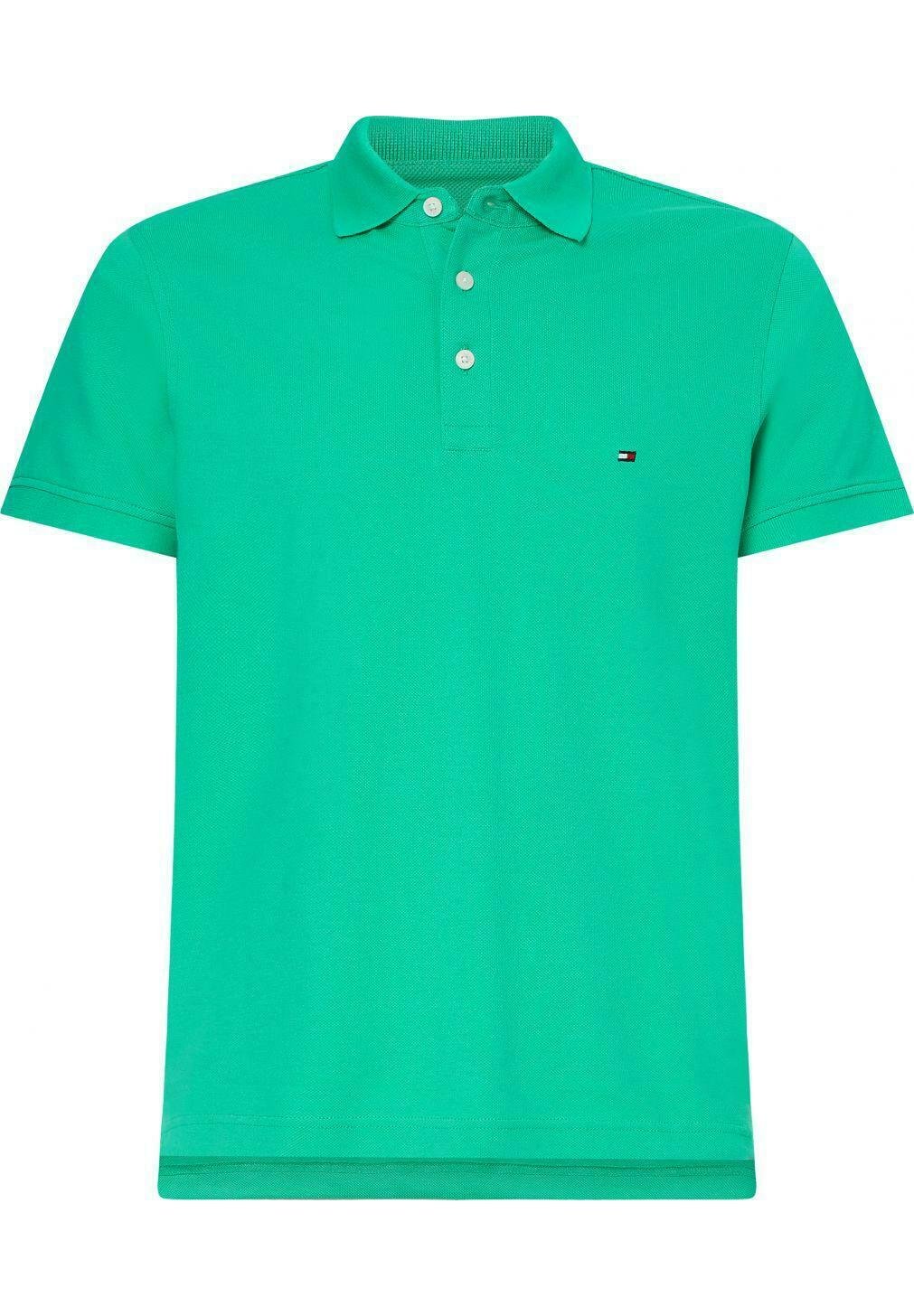 Tommy hilfiger green polo shirt Clearance