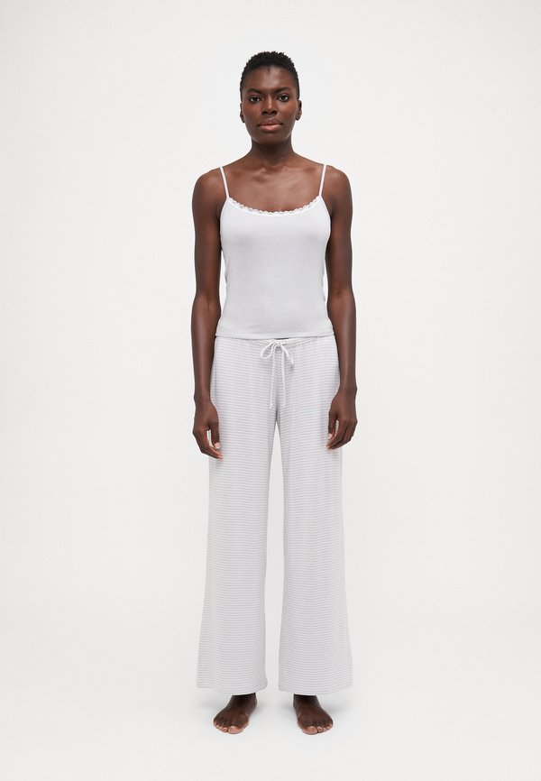Cozy Tank & Pants Set - Nachtwäsche Set - cloud dancer