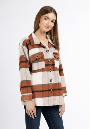 Overhemdblouse - braun