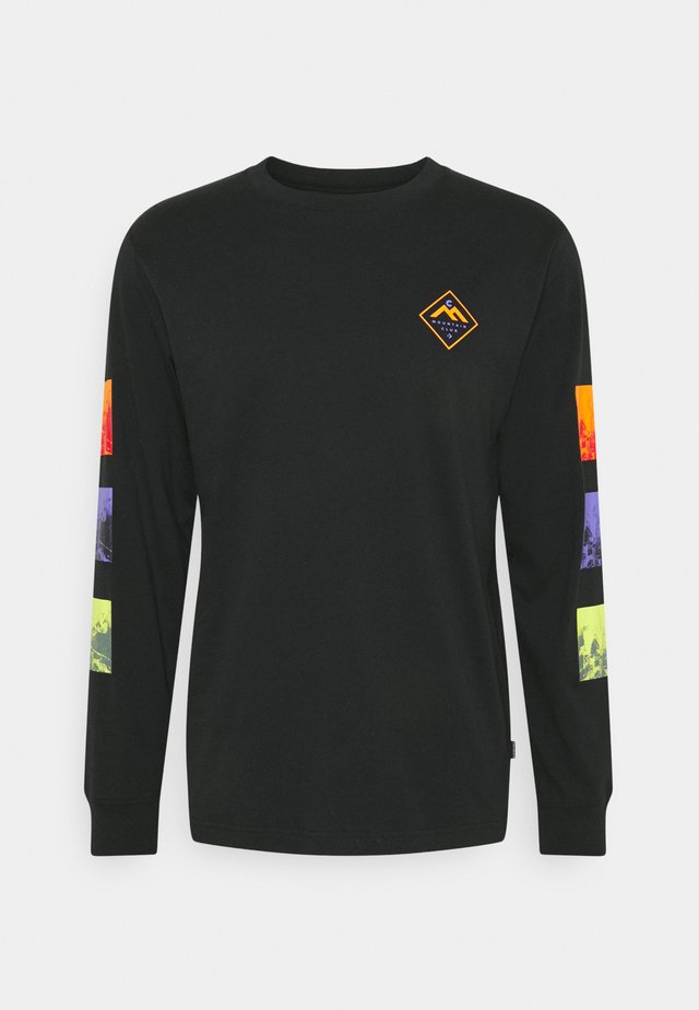 MOUNTAIN CLUB TRYPTIC GRAPHIC LONG SLEEVE - Longsleeve - black