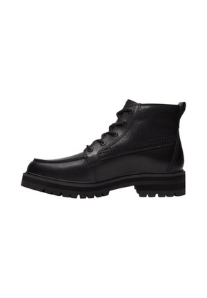 Timberland, BRITTON DRIVE MID LACE BOOT - Schnürstiefelette - black full grain