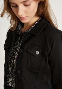 ICHI IHStampe - Giacca di jeans - black