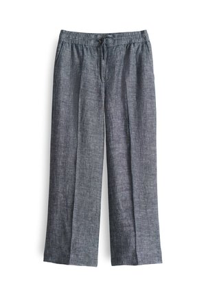 OPUS MID RISE CROPPED RELAXED FIT - Pantaloni - coal blue