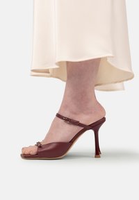 Alura VALENTINA EVENTS STYLE - Sandale cu toc - burgundy