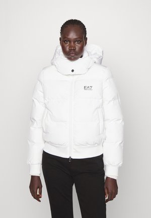 Zimní bunda - white/black