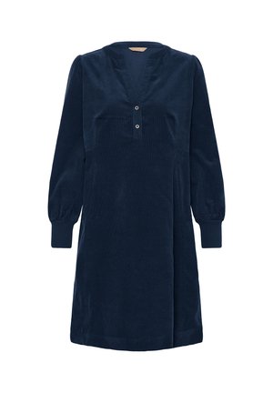 Culture, CUULA RHAENA LONG SLEEVE - Freizeitkleid - dress blues