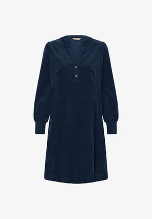 Culture, CUULA RHAENA LONG SLEEVE - Freizeitkleid - dress blues