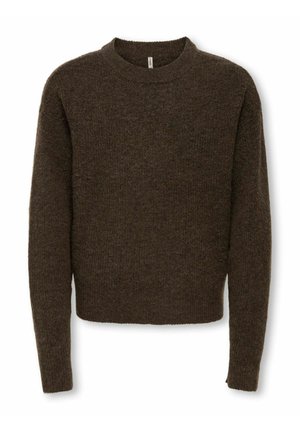 ONLY GIRLS KOGCAMILLA  - Striktrøje - black coffee