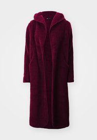 ONLY ONLCONTACT LONG COAT Fleece jacket burgundy/bordeaux