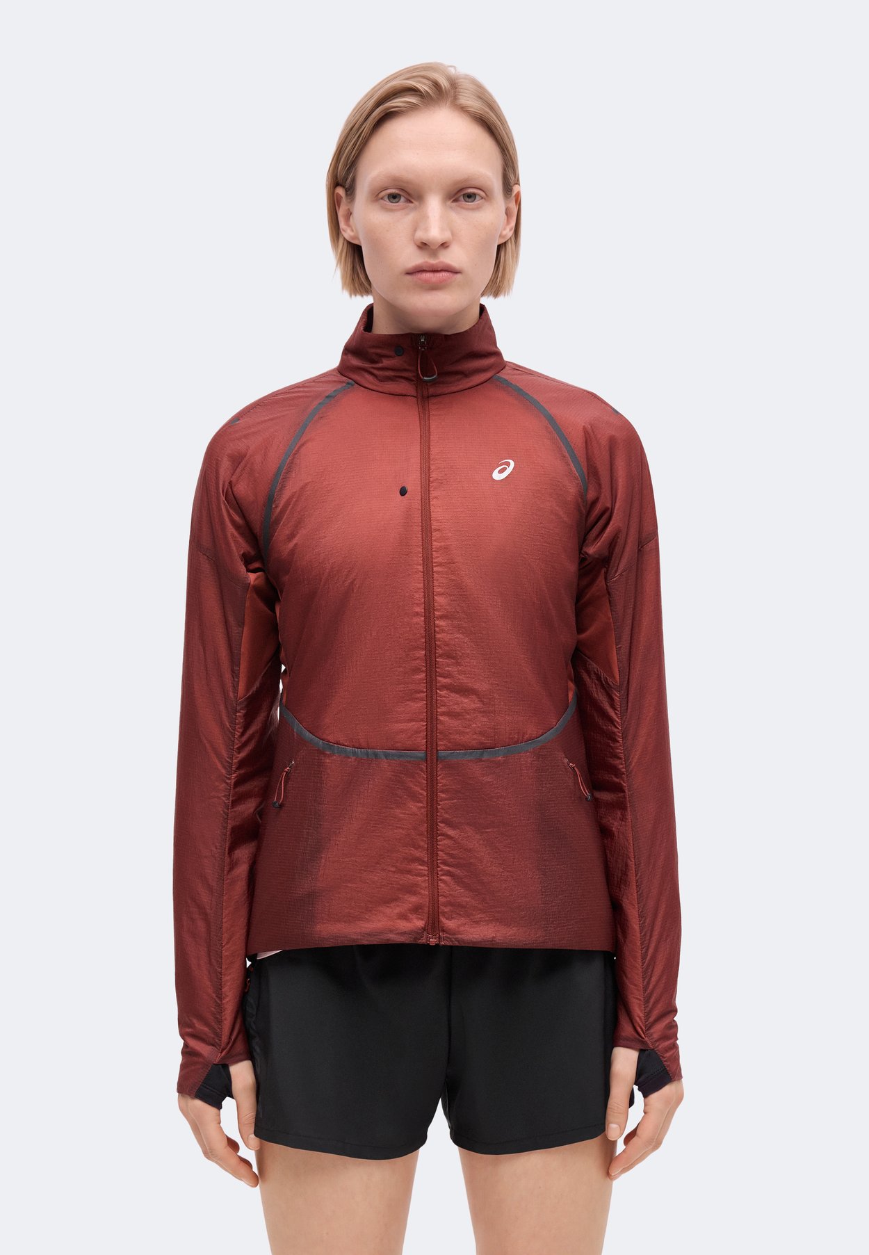 ASICS ROAD WINTER RUN JACKET - Running jacket - singed red