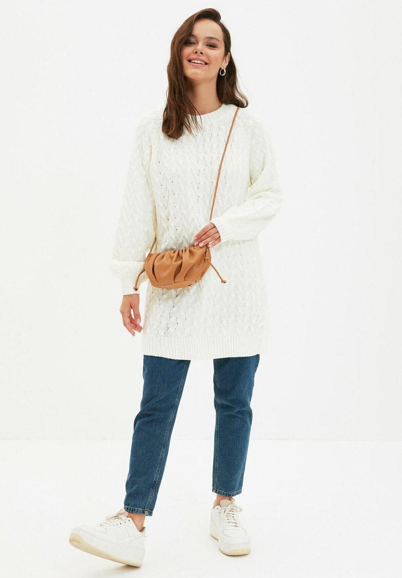 Trendyol Modest Trui crème Trendyol Modest Trui crème