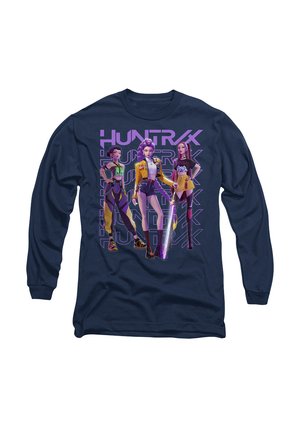 K-POP DEMON HUNTERS - HUNTRIX GOLDEN TRIO POSE - Long sleeved top - dark blue