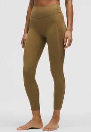 lululemon NULU HIGH-RISE MESH-PANEL ANKLE LENGTH - Leggings - allspice