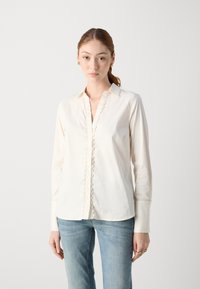 Mos Mosh WAVE SHIRT - Košilová halenka  - ecru