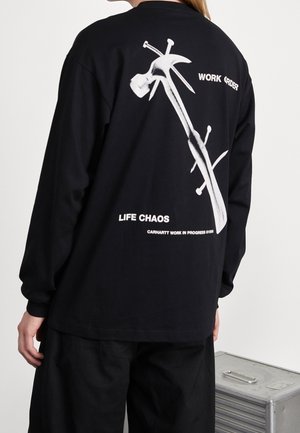 Langarmshirt - black