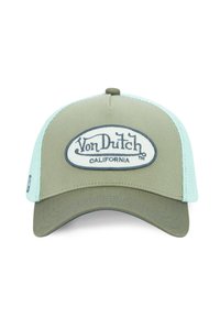 Von Dutch BASEBALL AVECET PATCH EN BOUCLETTE ET BRODERIE  - Casquette - turquoise