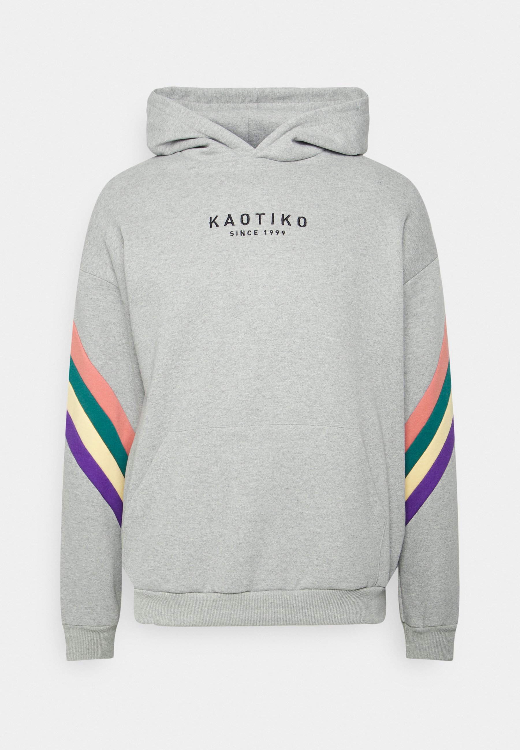 Kaotiko SUD CAP WALKER - Sudadera - grey/rouge/jade/gris - Zalando.es