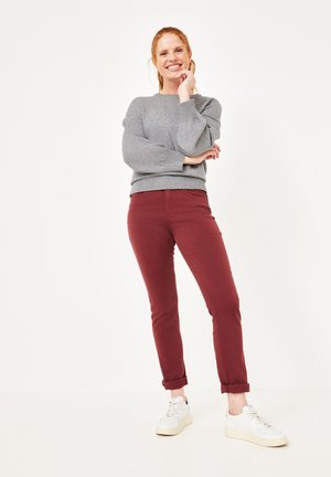 LIGHT STRETCH - Jeans Slim Fit - wine red