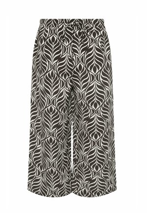 M&Co, WOMEN'S CROPPED TROUSERS - Housut - brown