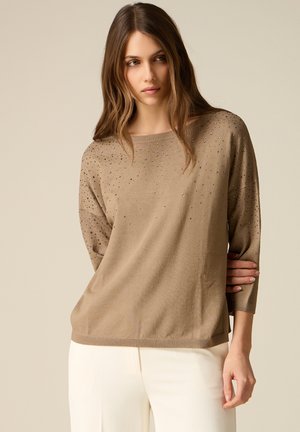 Oltre CON MICRO CRISTALLI - Pullover - verde militare