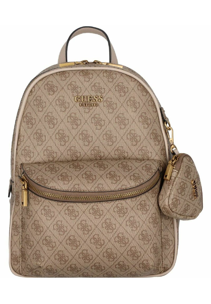Guess HOUSE PARTY CITY Tagesrucksack latte logo/braun Zalando.de