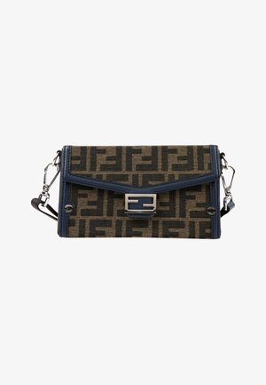 Fendi, CLOTH CROSSBODY BAG BROWN - Sac bandoulière - brown