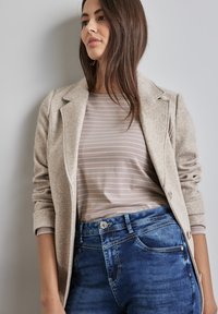 Street One GESTREIFTES  - Langarmshirt - beige