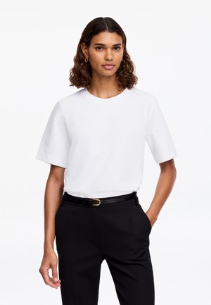 ARKET, ARKET PEARL HEAVYWEIGHT T-SHIRT - T-Shirt basic - white