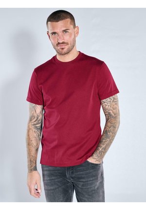 RUNDHALS  - T-Shirt basic - bordeaux