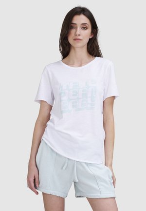 Print T-shirt - white