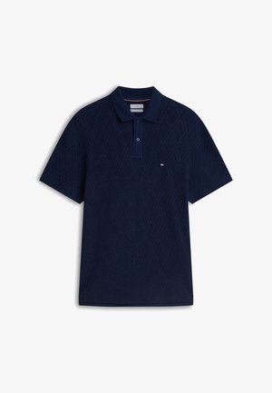 Tommy Hilfiger, JACQUARD - Polokošeľa - navy