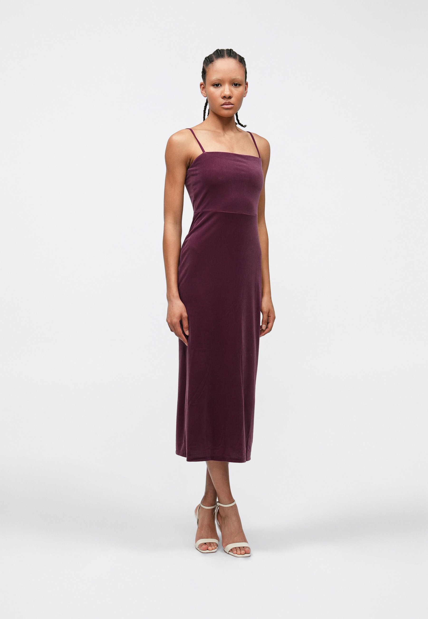 GAP COLUMN MAXI DRESS - Cocktail dress / Party dress - tuscan red/red -  Zalando.co.uk