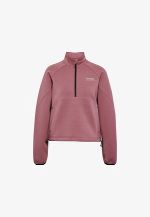Hummel TECH BOXY HALF - Sweatshirt - wistful mauve